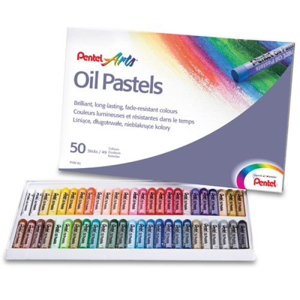 PENTEL Oil Pastels 50's PENTEL Oil Pastels 50's