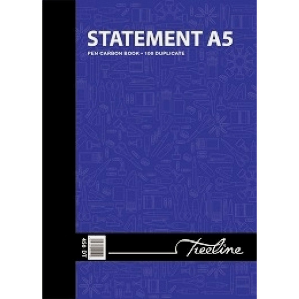 TREELINE Pen Carbon Book Statement Duplicate A5