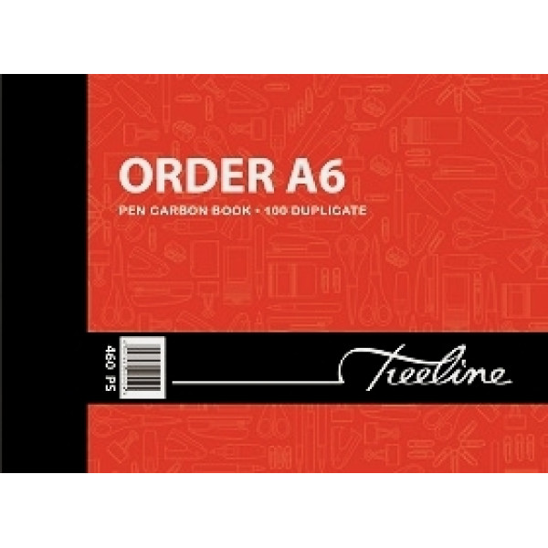 TREELINE Pen Carbon Book Order Duplicate A6 TREELINE Pen Carbon Book Order Duplicate A6