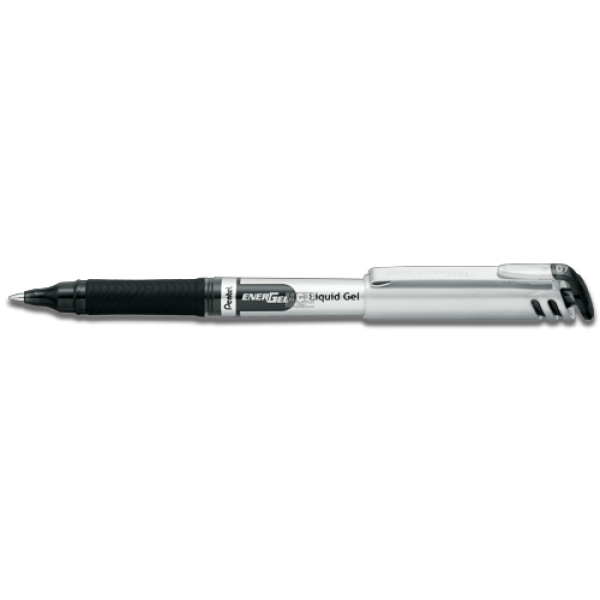 PENTEL BL17A EnerGel 0.7mm Metal Tip Gel Rollerball Pen Black