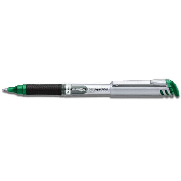 PENTEL BL17D EnerGel 0.7mm Metal Tip Gel Rollerball Pen Green