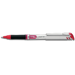 PENTEL BL17B EnerGel 0.7mm Metal Tip Gel Rollerball Pen Red