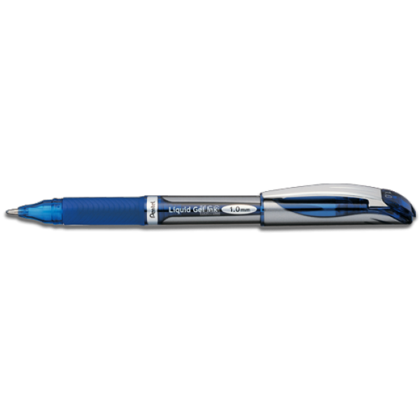 PENTEL BL60 EnerGel 1.0mm Metal Tip Gel Rollerball Pen Blue