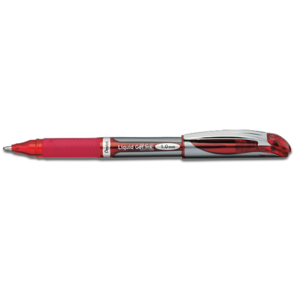 PENTEL BL60 EnerGel 1.0mm Metal Tip Gel Rollerball Pen Red PENTEL BL60 EnerGel 1.0mm Metal Tip Gel Rollerball Pen Red