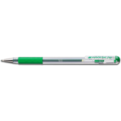 PENTEL Hybrid Gel Grip Roller Pen Green PENTEL Hybrid Gel Grip Roller Pen Green