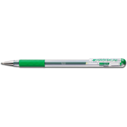 PENTEL Hybrid Gel Grip Roller Pen Green