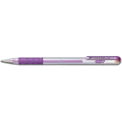 PENTEL Hybrid Gel Grip Roller Pen Violet Metallic PENTEL Hybrid Gel Grip Roller Pen Violet Metallic