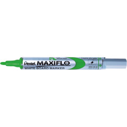 PENTEL Maxiflo Pump-it Whiteboard Marker Bullet Tip GREEN