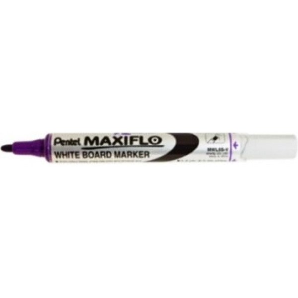 PENTEL Maxiflo Pump-it Whiteboard Marker Bullet Tip VIOLET PENTEL Maxiflo Pump-it Whiteboard Marker Bullet Tip VIOLET