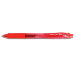 PENTEL BLN105B EnerGel X Retractable Gel Roller Pen 0.5mm Red