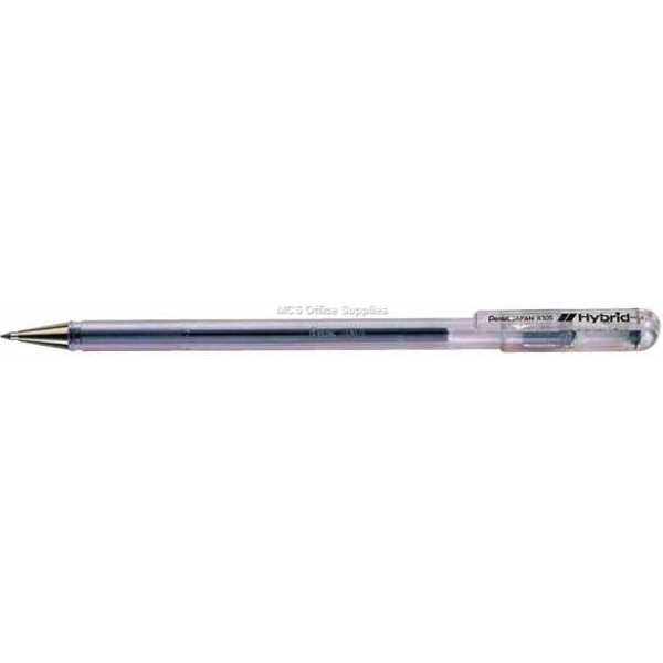 PENTEL K105A Hybrid Roller Pen BLACK PENTEL K105A Hybrid Roller Pen BLACK