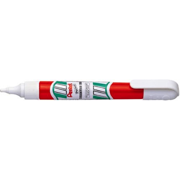 PENTEL ZLC21W Fine Plastic Point Correction Pen 7ml