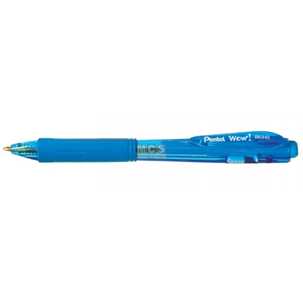Pentel BK440S Retractable 1.0mm Ballpoint Pen Sky Blue Pentel BK440S Retractable 1.0mm Ballpoint Pen Sky Blue
