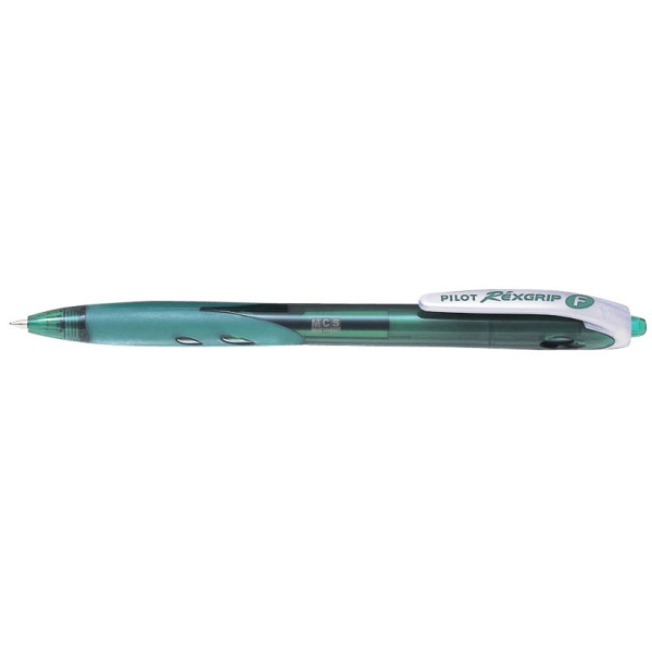Pilot Rexgrip Fine Ballpoint Pen Green