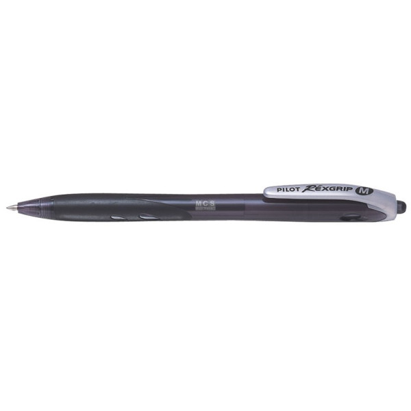 Pilot Rexgrip Extra Broad Ballpoint Pen Black