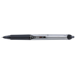 PILOT V5 Hi-Tecpoint Retractable FINE Rollerball Pen - Black
