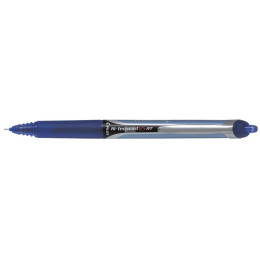 PILOT V5 Hi-Tecpoint Retractable FINE Rollerball Pen - Blue