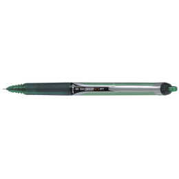 PILOT V5 Hi-Tecpoint Retractable FINE Rollerball Pen - Green