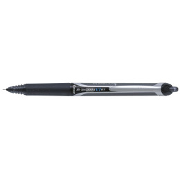 PILOT V7 Hi-Tecpoint Retractable MEDIUM Rollerball Pen - Black