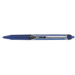PILOT V7 Hi-Tecpoint Retractable MEDIUM Rollerball Pen - Blue