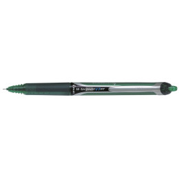 PILOT V7 Hi-Tecpoint Retractable MEDIUM Rollerball Pen - Green