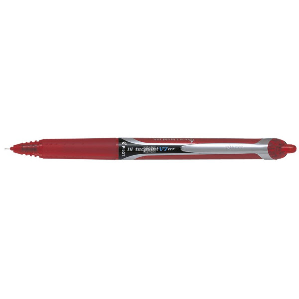 PILOT V7 Hi-Tecpoint Retractable MEDIUM Rollerball Pen - Red PILOT V7 Hi-Tecpoint Retractable MEDIUM Rollerball Pen - Red