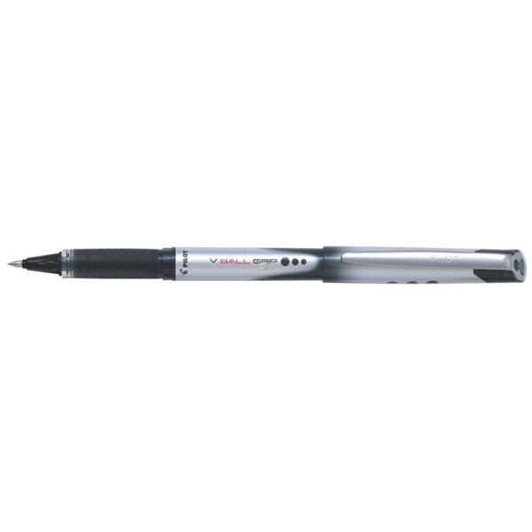 PILOT V-Ball Grip 0.7mm Rollerball MEDIUM Pen - Black