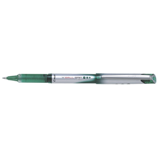 PILOT V-Ball Grip 0.7mm Rollerball MEDIUM Pen - Green PILOT V-Ball Grip 0.7mm Rollerball MEDIUM Pen - Green