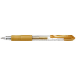 PILOT G2 Retractable Gel Ink Pen Metallic Gold