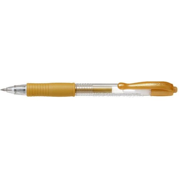 PILOT G2 Retractable Gel Ink Pen Metallic Gold PILOT G2 Retractable Gel Ink Pen Metallic Gold
