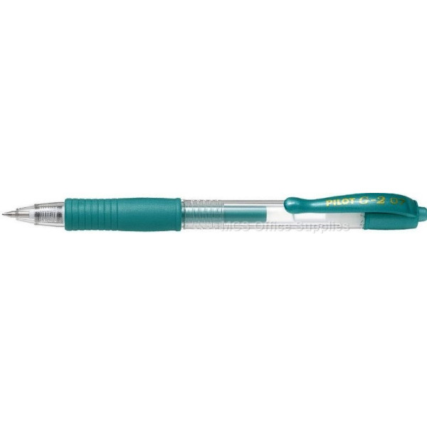 PILOT G2 Retractable Gel Ink Pen Metallic Green