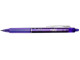 PILOT FriXion Clicker Erasable Roller Ball Pen 0.7mm Violet PILOT FriXion Clicker Erasable Roller Ball Pen 0.7mm Violet