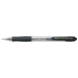 Pilot Super Grip Ballpoint Pen Medium Black