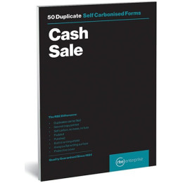 RBE NC A5 Duplicate Cash Sale