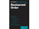 RBE NC Restaurant Order Pad Triplicate A6 - 5 Pack