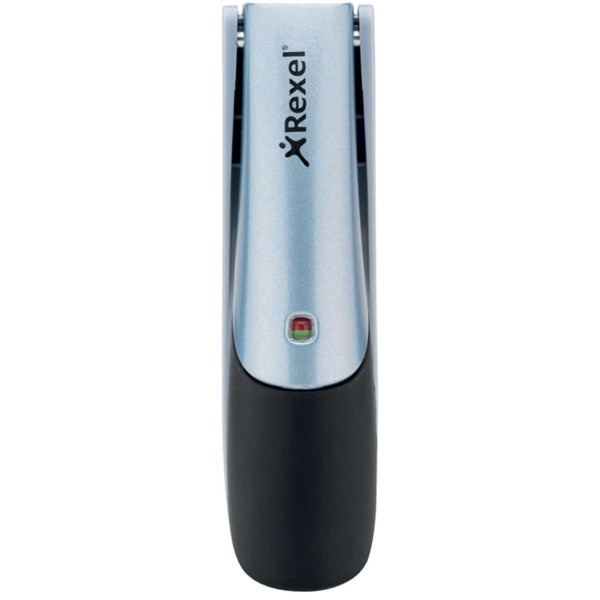 REXEL Gazelle Half Strip Metal Stapler - Black  and Silver (20 Sheet)