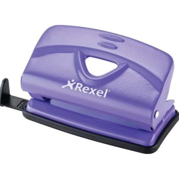 REXEL V210 Value 2-Hole Punch - Purple (10 Sheet)
