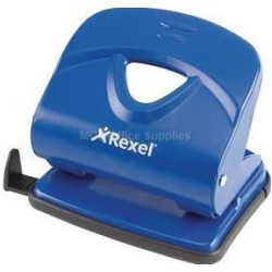 REXEL V230 Value 2-Hole Metal Punch - Blue (30 Sheet)