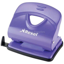 REXEL V230 Value 2-Hole Metal Punch - Purple (30 Sheet)