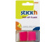 Stick'n Notes Pop-Up Flags 45X25mm (50 Flags) Magenta Stick'n Notes Pop-Up Flags 45X25mm (50 Flags) Magenta