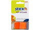 Stick'n Notes Pop-Up Flags 45X25mm (50 Flags) Orange