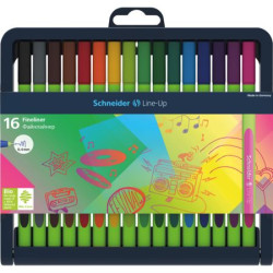 Schneider Line-Up Fineliner Pens Wallet 16 Schneider Line-Up Fineliner Pens Wallet 16