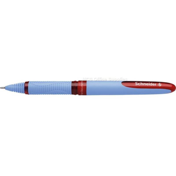 SCHNEIDER One Hybrid Steel Needle Tip 0.5mm Rollerball Pen RED SCHNEIDER One Hybrid Steel Needle Tip 0.5mm Rollerball Pen RED
