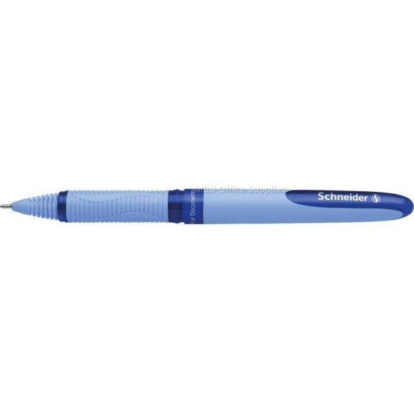 SCHNEIDER One Hybrid Steel Needle Tip 0.5mm Rollerball Pen BLUE SCHNEIDER One Hybrid Steel Needle Tip 0.5mm Rollerball Pen BLUE