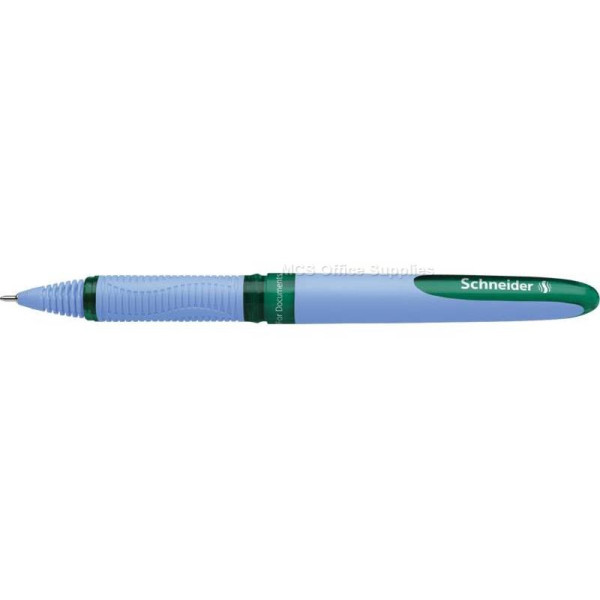 SCHNEIDER One Hybrid Steel Needle Tip 0.5mm Rollerball Pen GREEN SCHNEIDER One Hybrid Steel Needle Tip 0.5mm Rollerball Pen GREEN