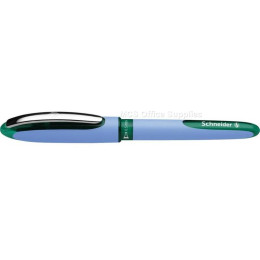 SCHNEIDER One Hybrid Steel Needle Tip 0.5mm Rollerball Pen GREEN