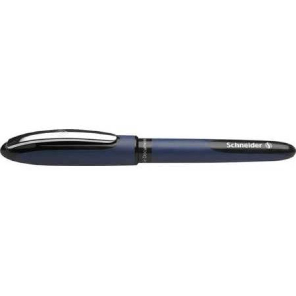 SCHNEIDER One Business Plastic Tip 0.6mm Ballpoint Pen BLACK