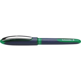 SCHNEIDER One Business Plastic Tip 0.6mm Ballpoint Pen GREEN