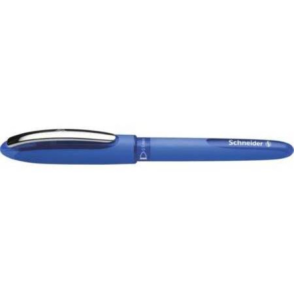 SCHNEIDER One Hybrid Steel Conical Tip 0.5 Rollerball Pen BLUE SCHNEIDER One Hybrid Steel Conical Tip 0.5 Rollerball Pen BLUE