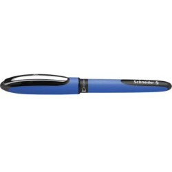 SCHNEIDER One Hybrid Steel Conical Tip 0.5 Rollerball Pen BLACK SCHNEIDER One Hybrid Steel Conical Tip 0.5 Rollerball Pen BLACK